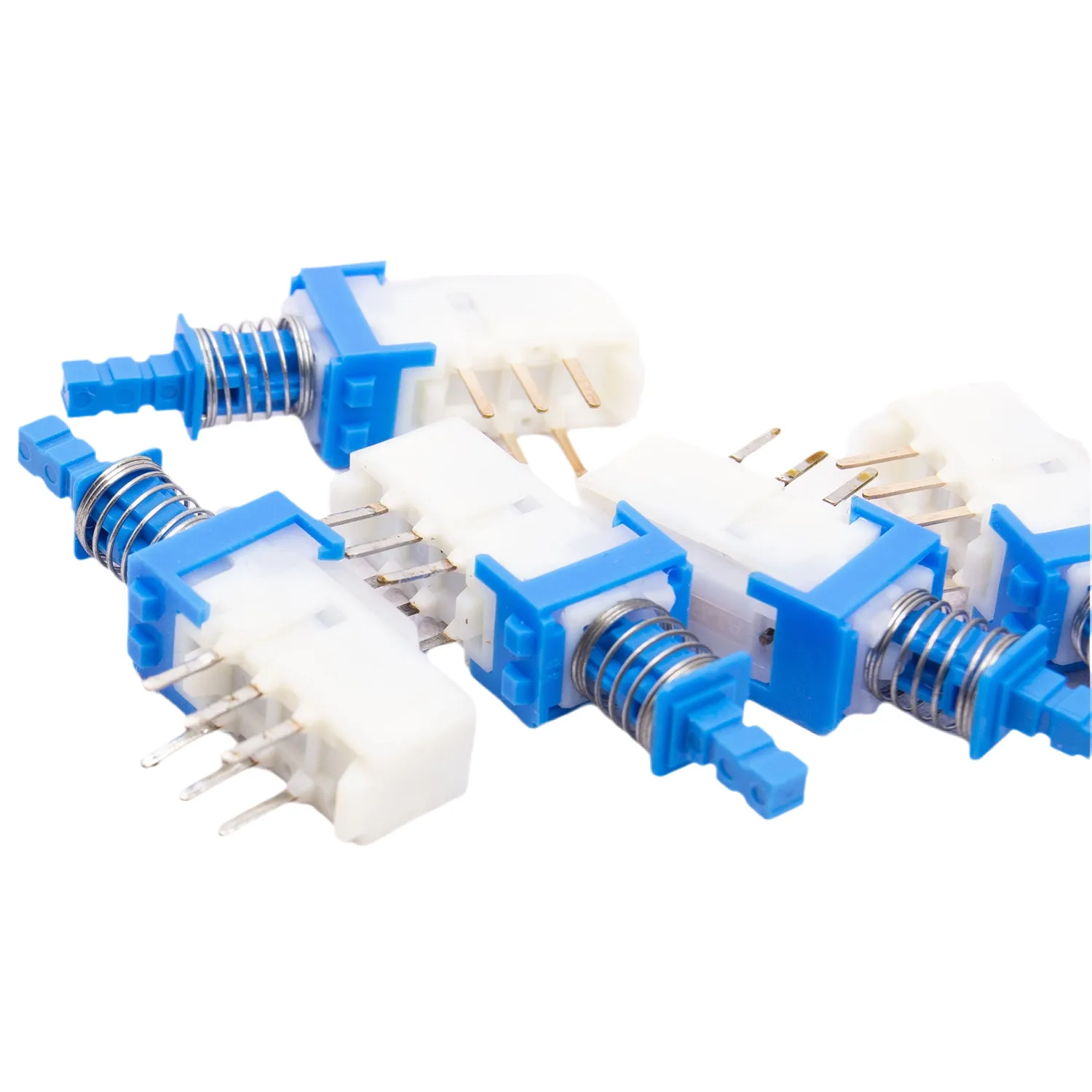 Switch for ALPS Latching Push Button 2X3 Pins, Mixer Amplifier Power Key  20pcs