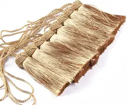 4Pcs Tassel Fringe Hanging Pendant Craft DIY Decor Small Tassels Ball Home Decoration Bag Curtain Accessories Key Tassels