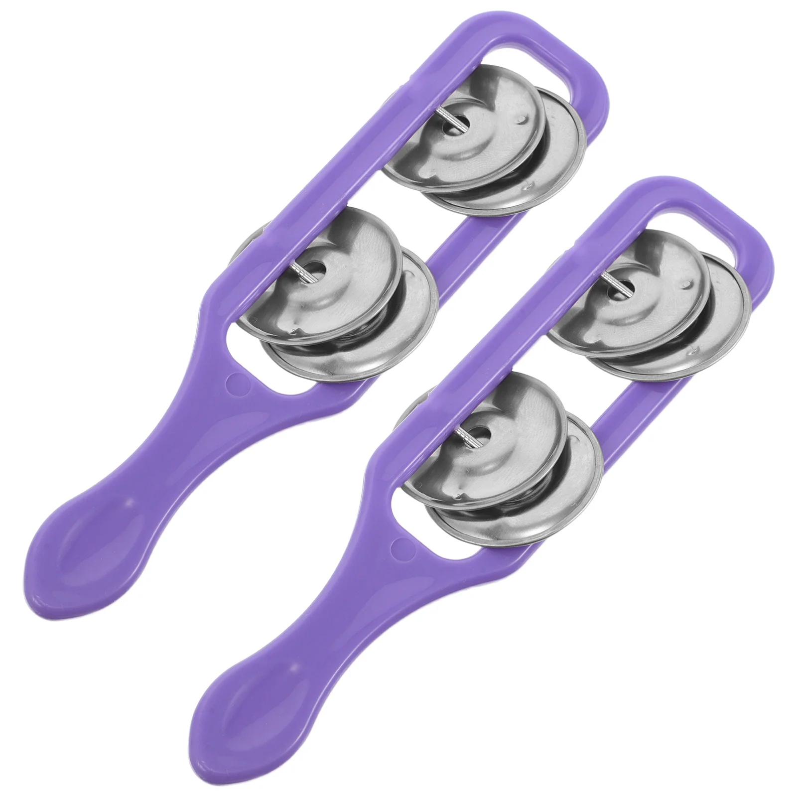 

2Pcs Childrens Hand Bells Set Durable Build Easy Grip Fun Musical Exploration Percussion Instruments Bells for