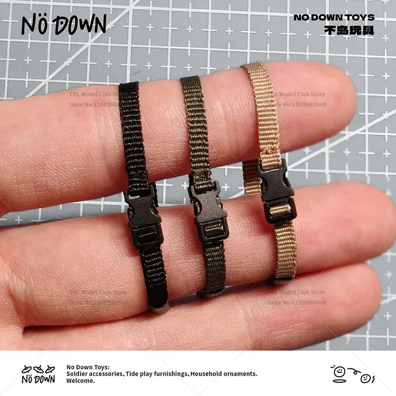 Mini-Zubehör für Damen/Herren im Maßstab 1:12, 4 Farben, matt, Leinwandbindung, Schnallentyp, fester Taillengürtel für 6-Zoll-Actionfiguren-Soldat