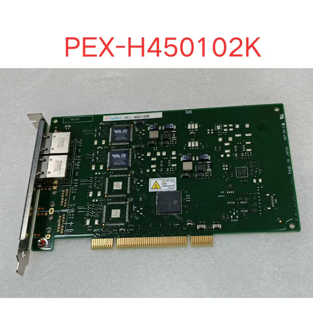 used PEX-H450102K acquisition card test OK Fast shipping