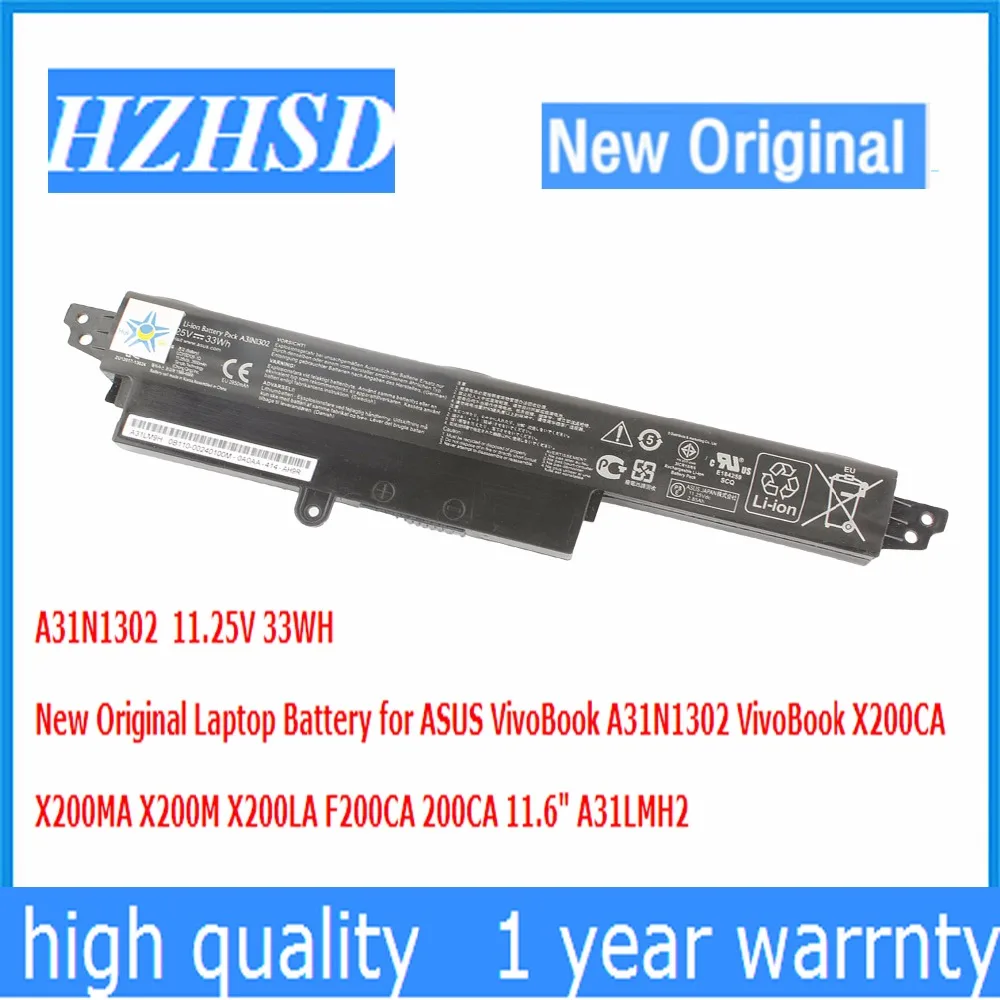 11.25V 33WH New Original A31N1302 Laptop Battery for ASUS VivoBook VivoBook X200CA X200MA X200M X200LA F200CA 200CA 11.6