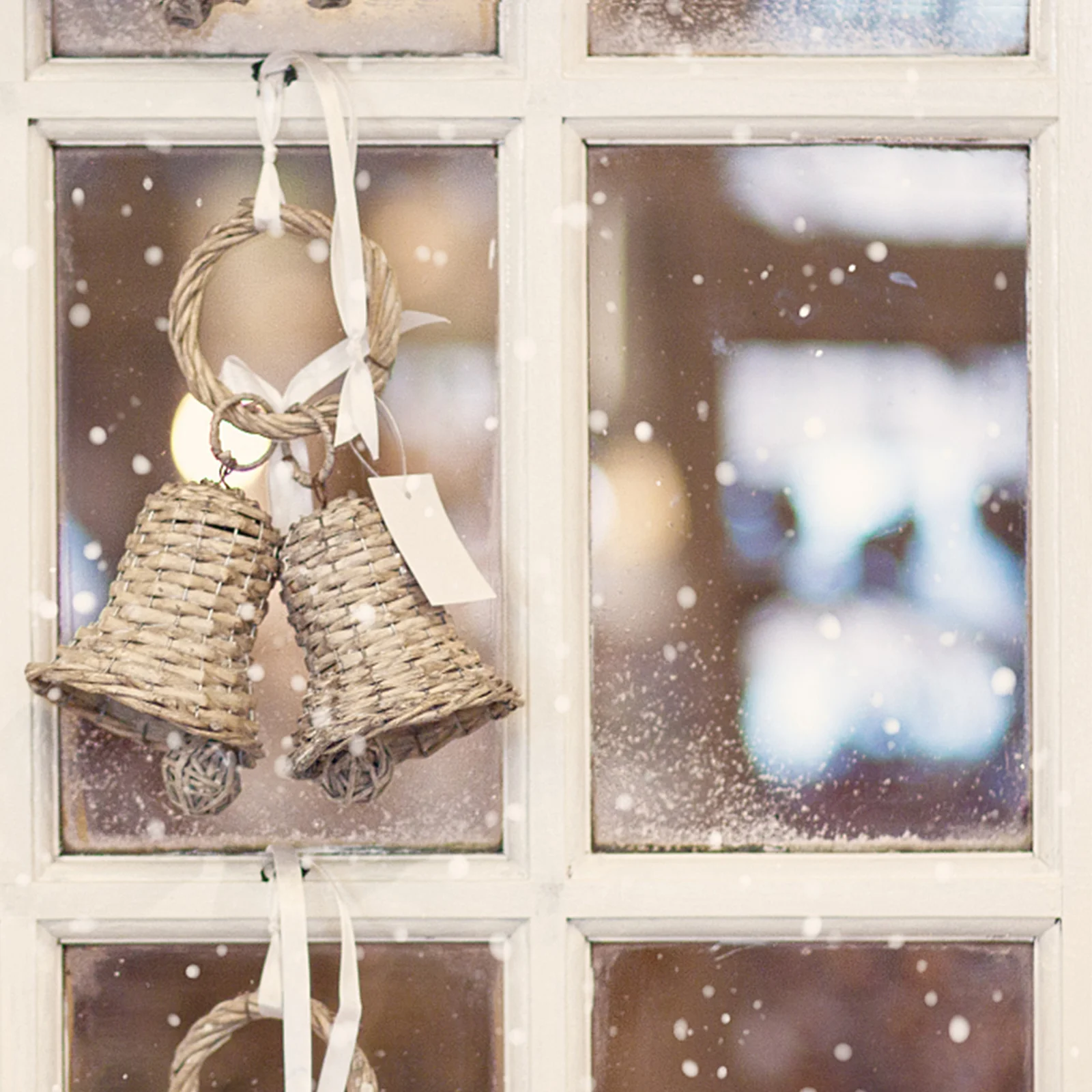 

8 Sheets Xmas Candy Window Cling Glass Sticker Bright Colored Static Decal for Christmas Home Decoration Festive Decor