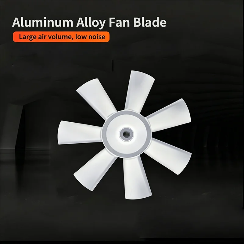 10-inch Portable Ventilation Exhaust Fan Ducted High-speed High-power Blower Tunnel Painting Industrial Ventilation Equipment view 5