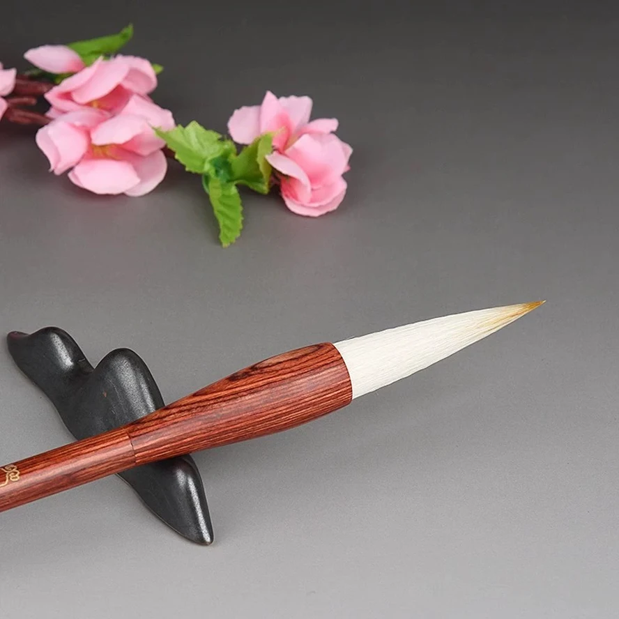 Professional Painting Brush Wolf & Goat Mixed Hair Calligraphy Set for Regular & Running Script, Chinese Drawing Calligraphy Pen