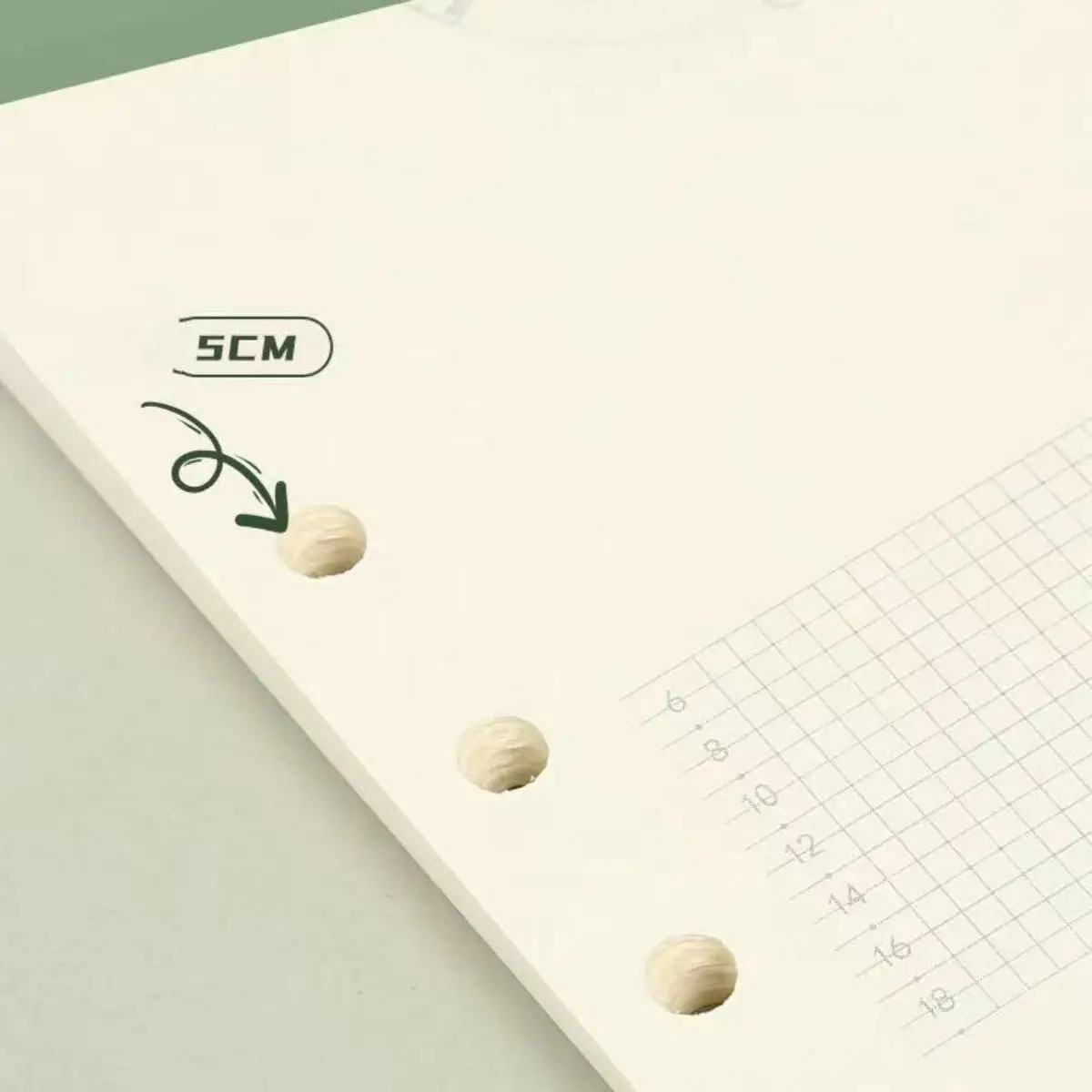 45 Hojas A5 A6 A7, Recambio de Hojas Sueltas para Cuaderno, Hojas Interiores para Encuadernador de Espiral, Hojas Rayadas, en Blanco, Cuadrícula, Papel para Manualidades, Papelería
