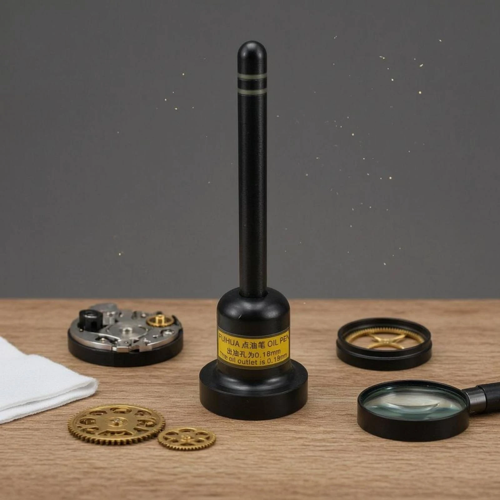 Watch Repair Oiling Pen Capped Precision Oiling Pen Needle Oiler Applicator Exact Lubrication Watch Oiler Kit Easy to Use
