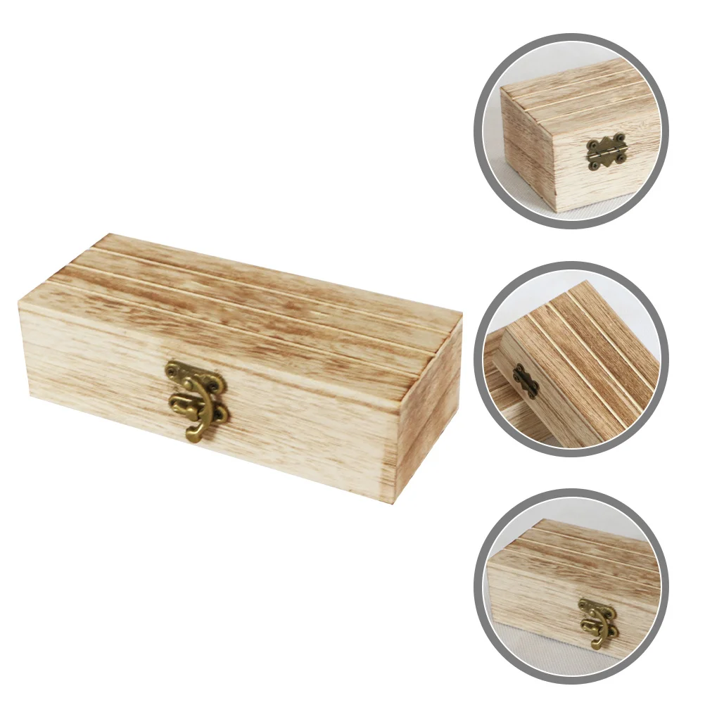 

Highgrade Wooden Sunglasses Storage Box Fashionable Durable Case for All Glasses Light Sensitivity Glasses Eyeglass Case
