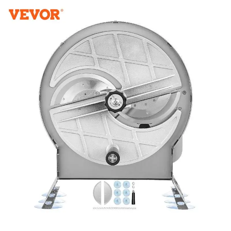 VEVOR 수동 야채 과일 슬라이서, 두께 0-0.5 인치, 0-12mm, 조절 가능한 상업용 슬라이서 기계, 식품 커터 슬라이싱 기계