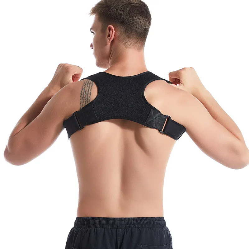 Invisible Back Posture Corrector Trainer Adjustable Shoulder Brace Straight Holder Clavicle Support for Men Women Adult Children