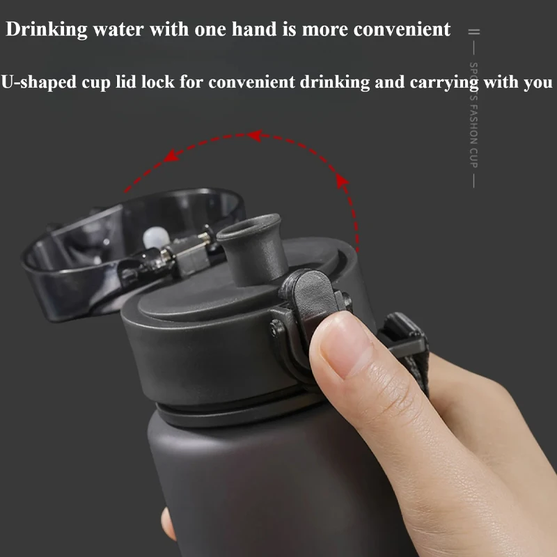 Anime NARUTO Class 7 Sasuke Sakura Kakashi Frosted Sports Water Cup Plastic Cup with Lid Portable Student Water Bottle Gift