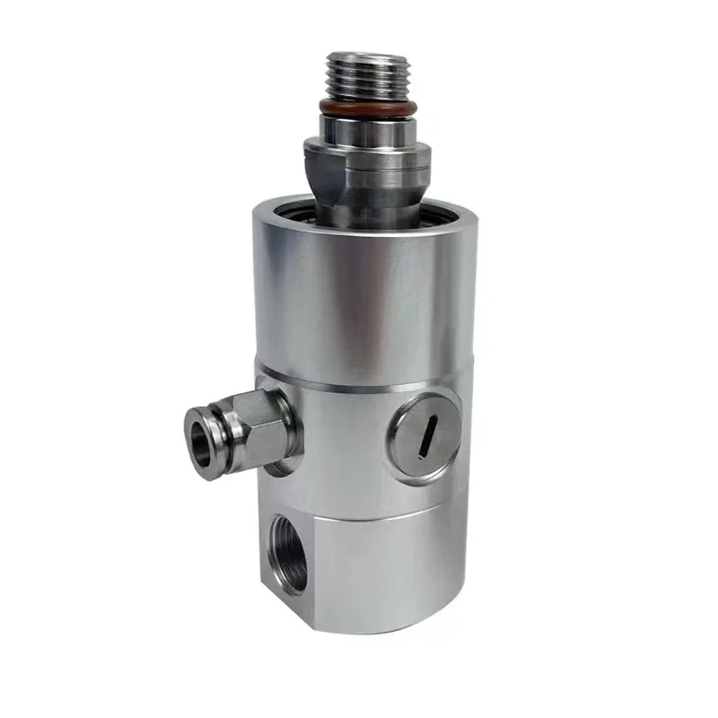 

Deep hole drilling for ROTOFLUX high speed rotary joint numerical control machine tool machining center