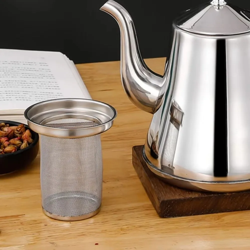 Stainless Steel Tea Strainer Reusable Filter Replacement Tea Infuser Multifunction Extra Fine Mesh Tea Strainer Coffee Brewer