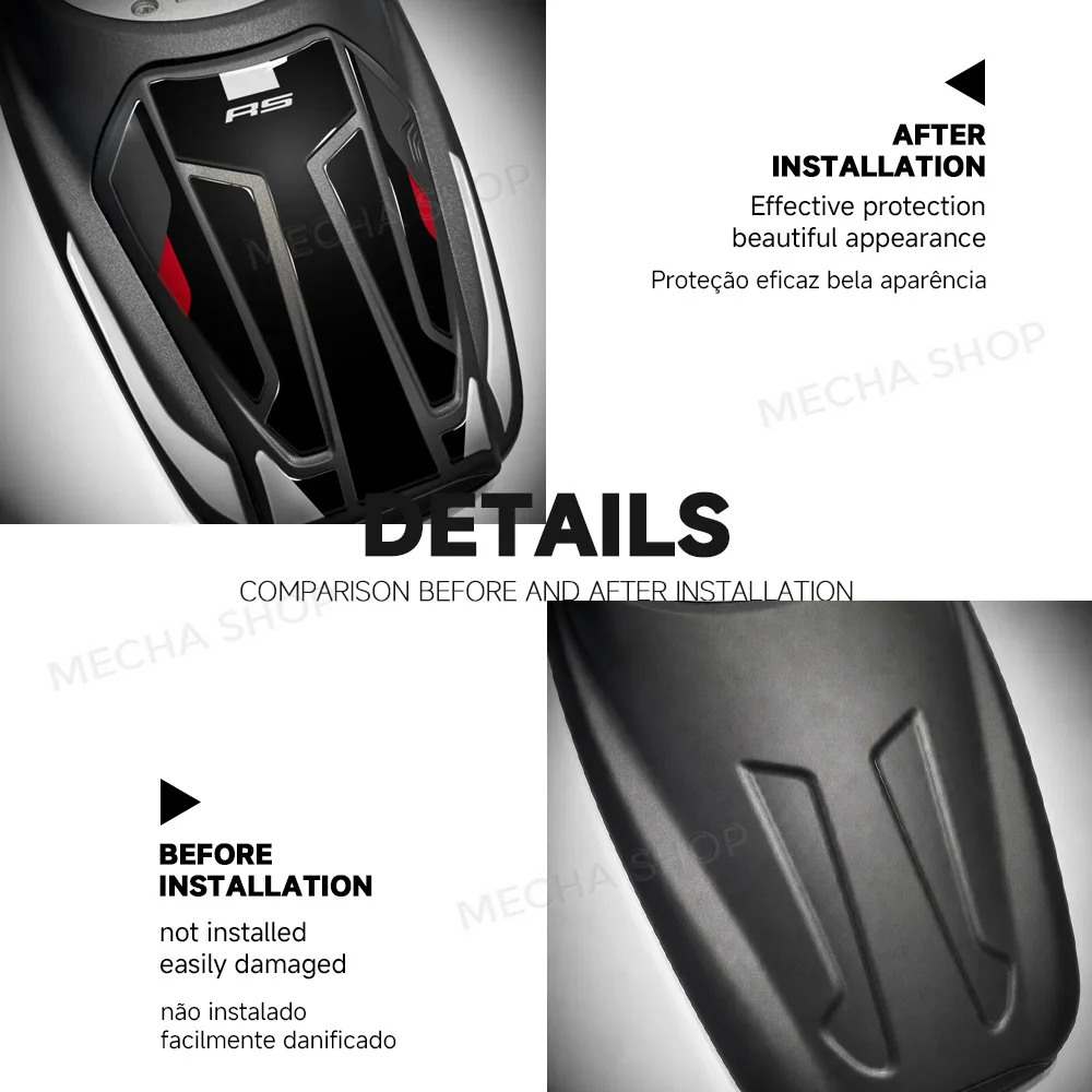 3D Sticker Decal Glove Compartment Accessories For Multistrada V4 RS 2026
