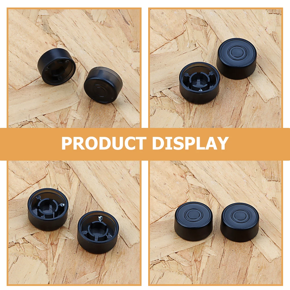 

2 Pcs Effect Button Guitar Pedal Footswitch Toppers Accessories Effects Cap Pads