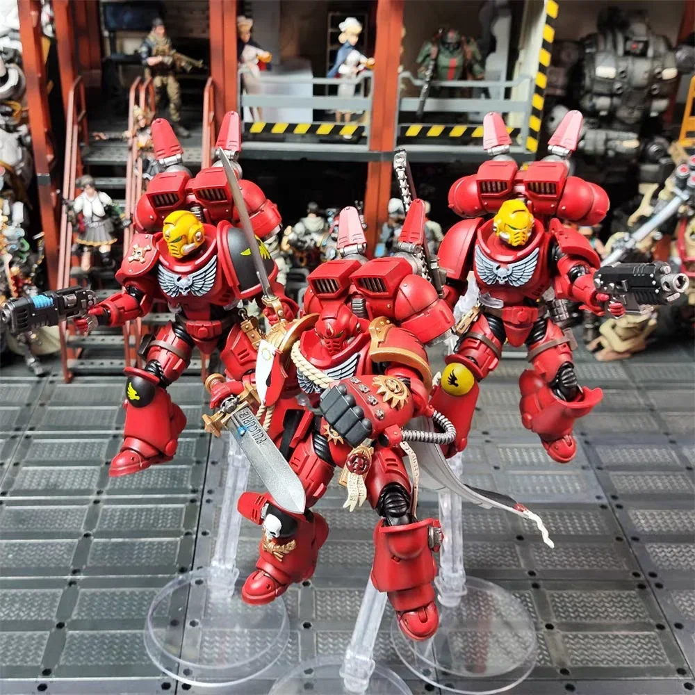 

【In Stock】JOYTOY 1/18 Action Figure Warhammer 40k Blood Angel Jump Pack Three Toy