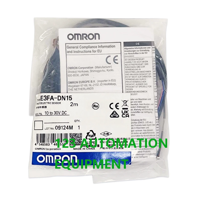 Authentic New Omron E3FA-DN11 DN12 DN13 DN14 DN15 DN16 RN11 RN12 VN11 BN12 LN11 Photoelectric Sensor Switch 2M