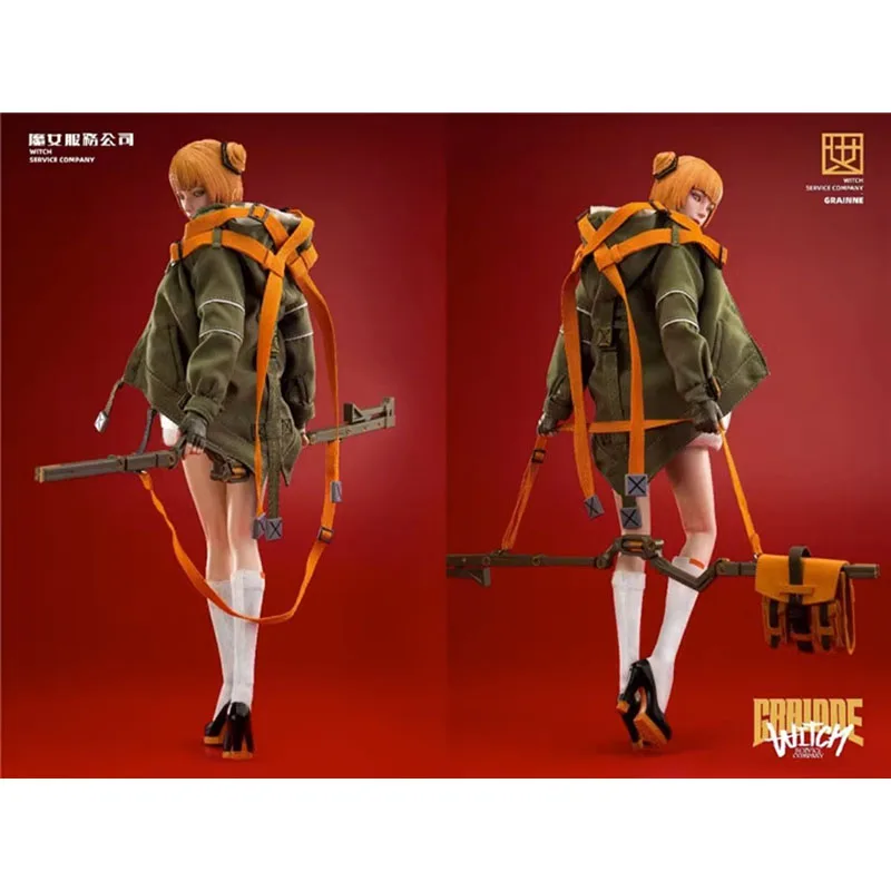 I8 Toys 1/6 Scale Serene Hound Troop Third Bomb Oath Witch Grainne 12inch Female Soldier Action Models Art Collections Toy Gifts