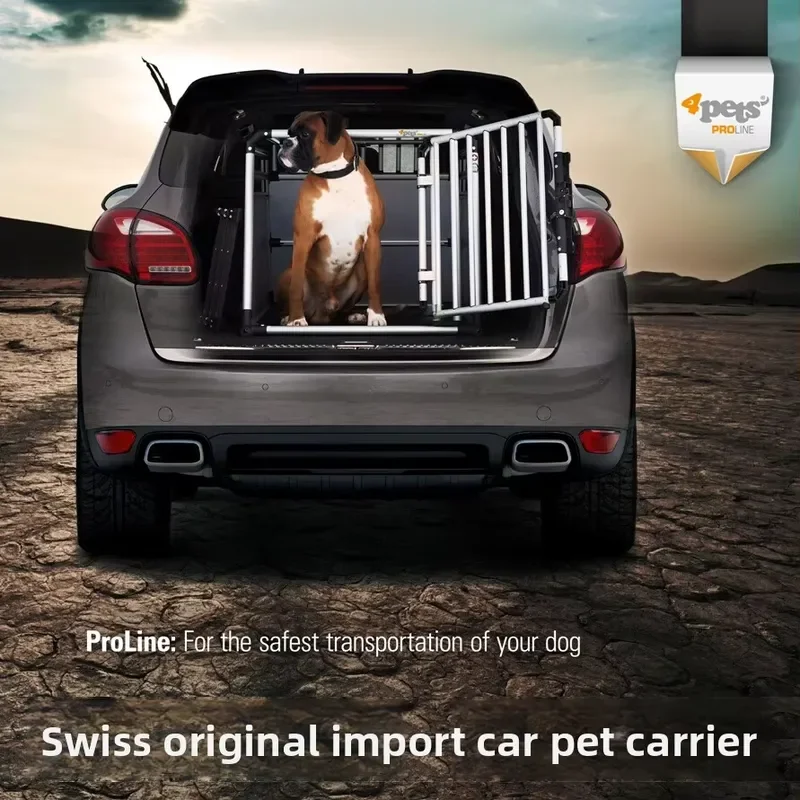 Breathable large dog car and household pet cage for Milan model pet products