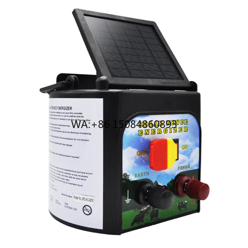 

2022 Latest Competitive Excellent Electronic Electroct Solar Powered Fence Energizer Fence for Livestock and Poultry Energizer