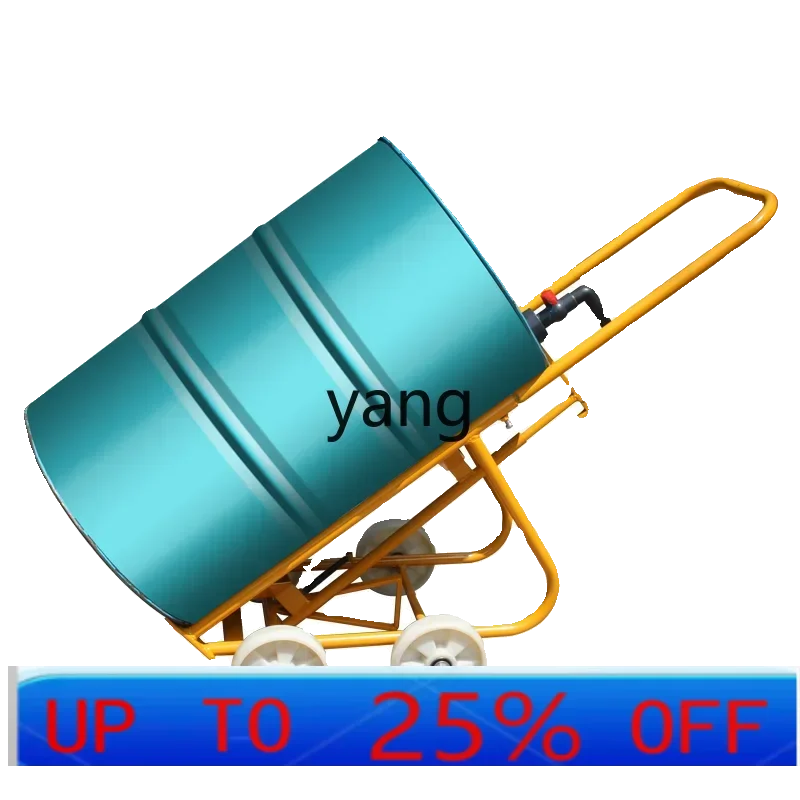 LTT multifunctional oil drum handling and unloading truck simple mechanical drum manual