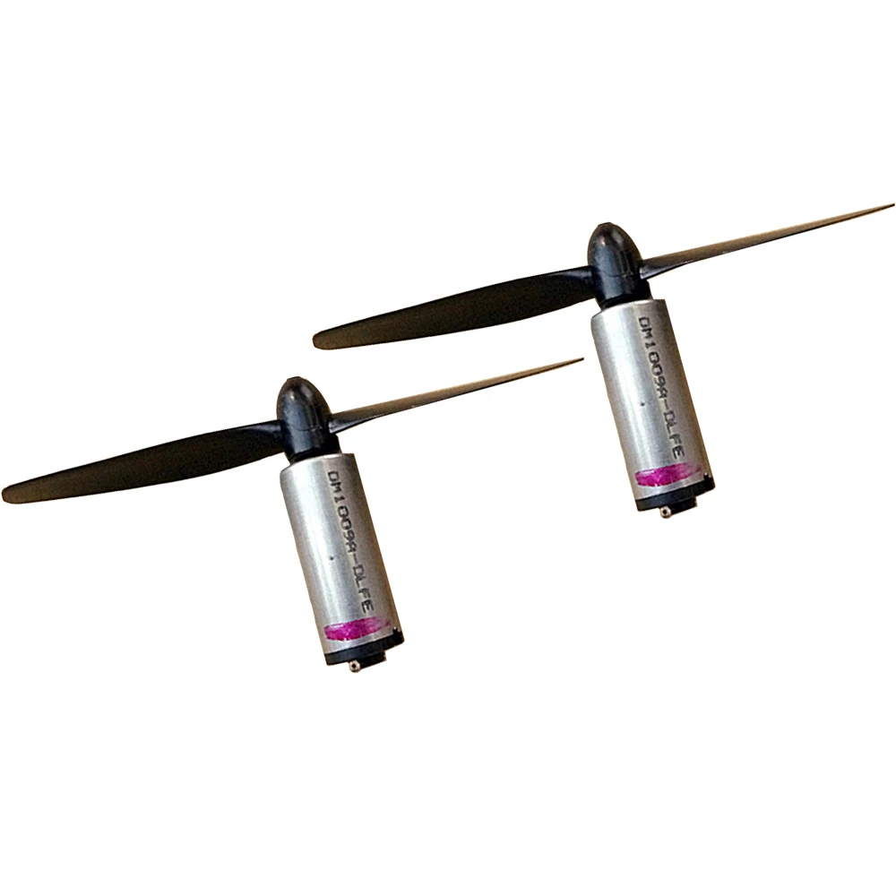 2set DC 3-6V M50 Mini Motor 15000RPM Micro DC Motor with Black Propeller CW CCW Model Airplane Helicopter Fan DIY Kits