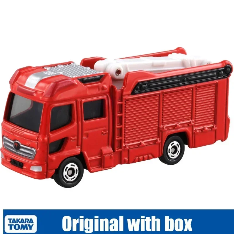 NO.119 Model 879763 Takara Tomy Tomica Morita Multi-purpose Fire Truck Simulation Die-cast Alloy Car Model Toys Sold By Hehepopo