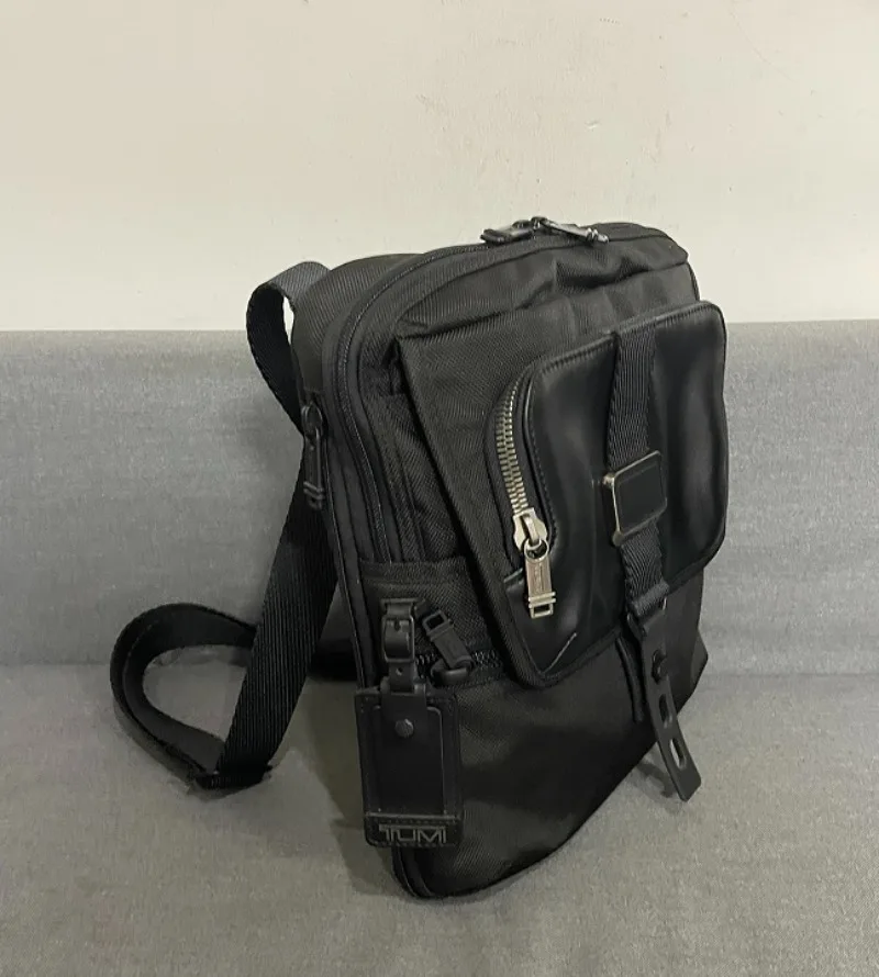 Bolsa de ombro de náilon balístico masculina multifuncional bolsa de ombro de viajante de negócios bolsa mensageiro, 232304