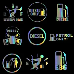 Stickers Gas Cap Stickers Diesel Petrol Gasoline Decal Personalized Creative Funny Gas Cap Decorative Decal Car Accessories