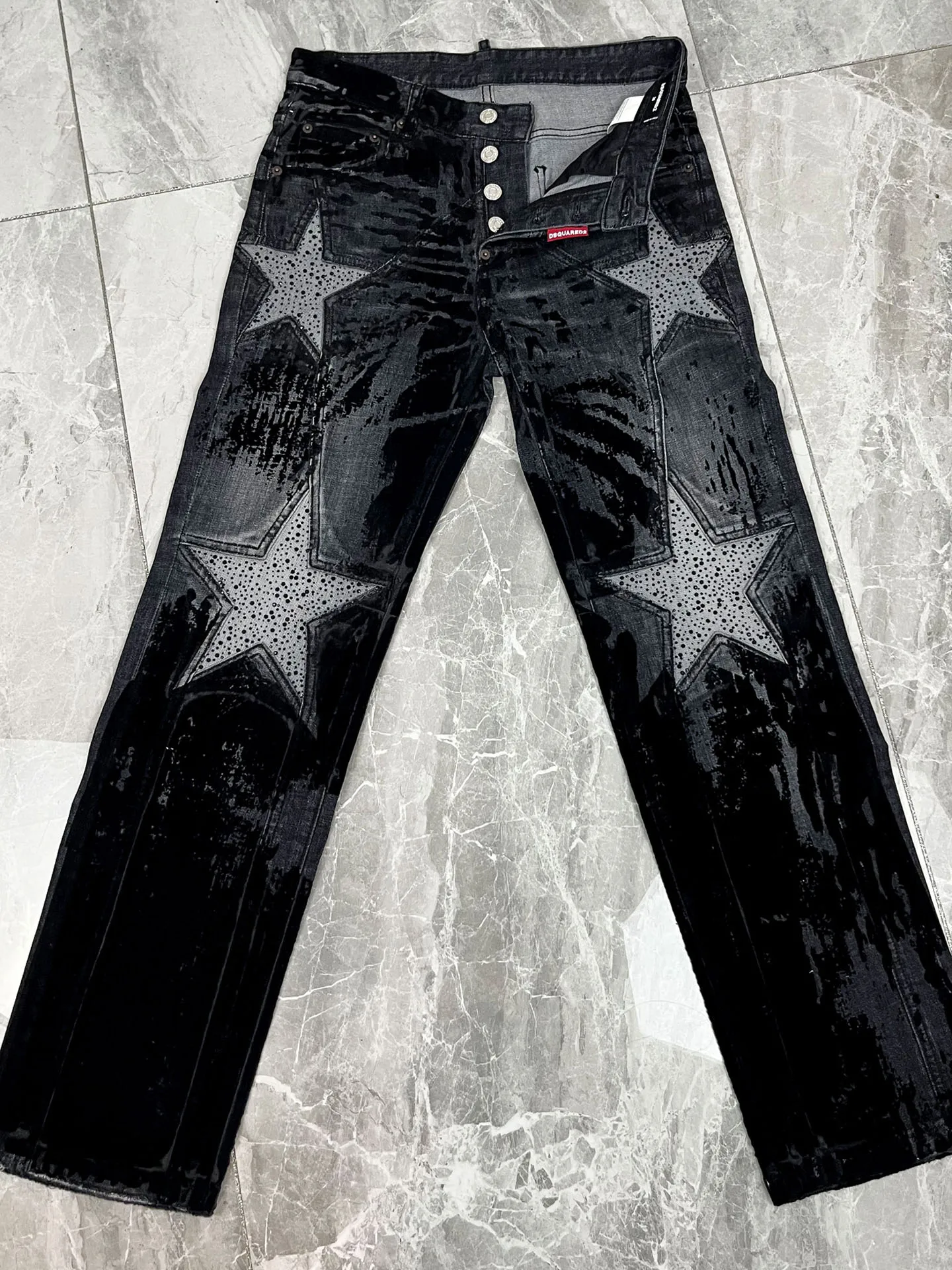 

Мужские джинсы из вельвета, прямого кроя, свободного покроя, с тяжелой вышивкой, в стиле стрит-ролл, повседневная одежда, на все сезоны