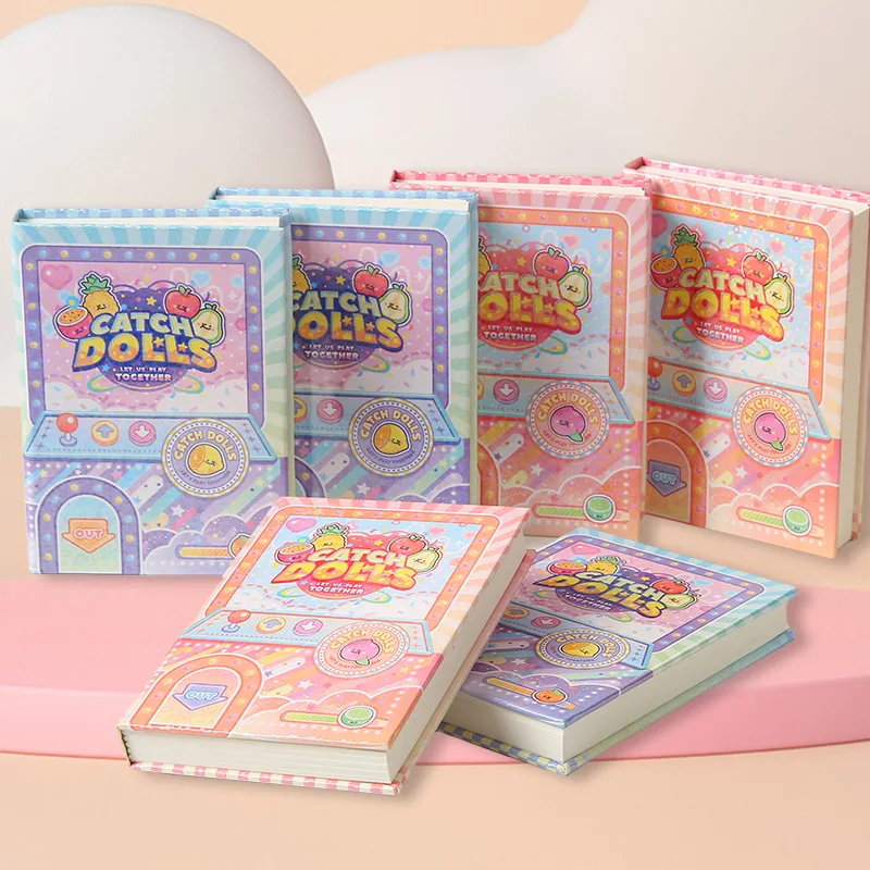 Vintage Hard Cover Pocket Notebook A7 Size Mini Portable 96-Line Pages Memo Pad for Office And School Supplies A3381