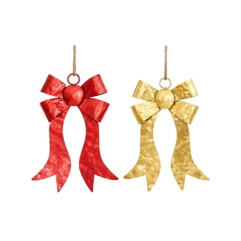 Montagefreie Weihnachts-Schleifenverzierung für den Weihnachtsbaum Innenbereich, 3 x – Detail 1