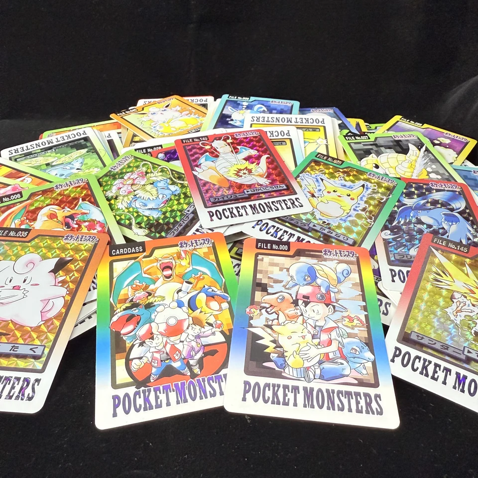 Full 151 Set 1997 Pokemon Carddass Collectible Pocket Monsters