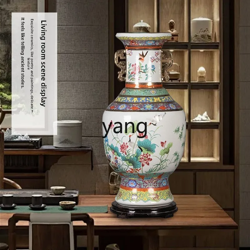 LMM Living Room Entrance Display Cabinet Chinese Style Decorative Collectible Ornament