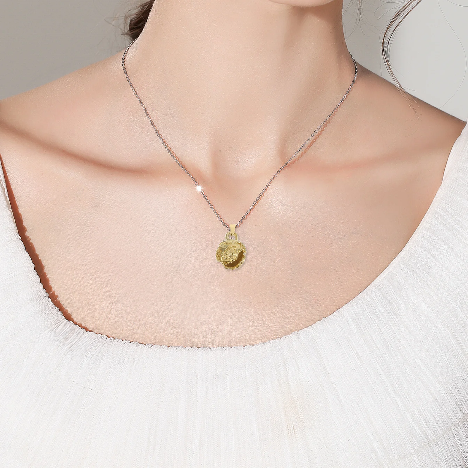 

12Pcs Brass Bell Charms Chinese Style Tiny Bells for Jewelry Making Necklace Bag Pendant Keychain DIY Crafts