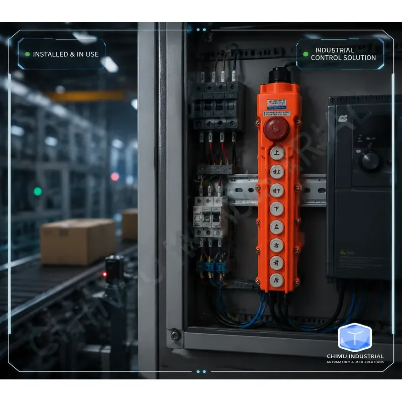 【CHIMU INDUSTRIAL】 for CLD-64H COB-64H Push Button Station 8 Buttons Emergency Stop Waterproof DC