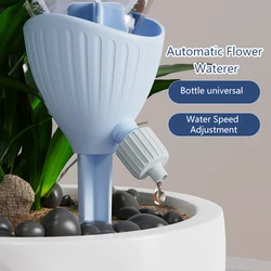 Home Automatic Water Seepage Device 4pcs Automatic Watering Devices Plant Potting Gardening Adjustable Speed Dripping Device