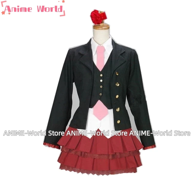 Umineko No Naku Koro Ni Beatrice Anime Cosplay Costume, Robe Lolita, Jupe, Uniforme, n'importe quelle taille, Perruque, Mode de fête, Taille personnalisée