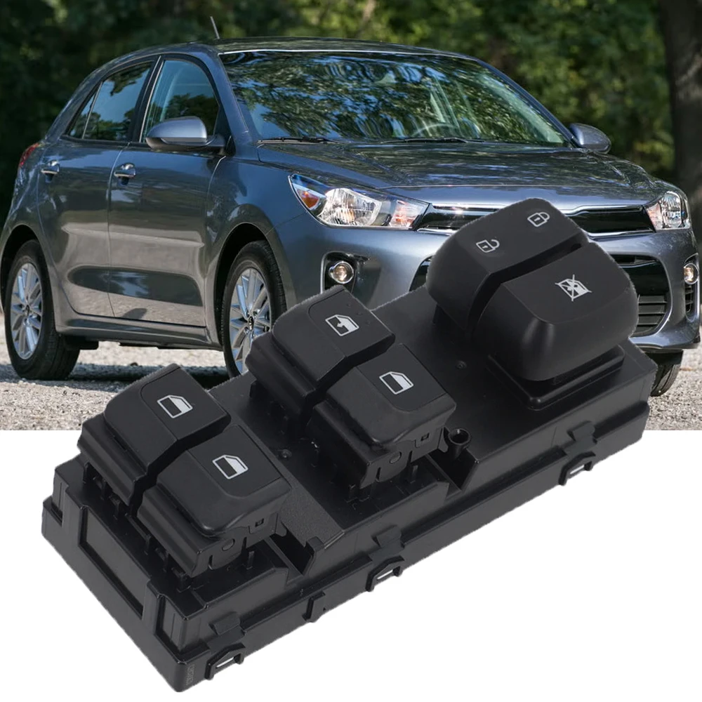 93570-H9150 Interruptor de control de ventana eléctrico Interruptor elevador de ventana para Kia Rio 2018-2023