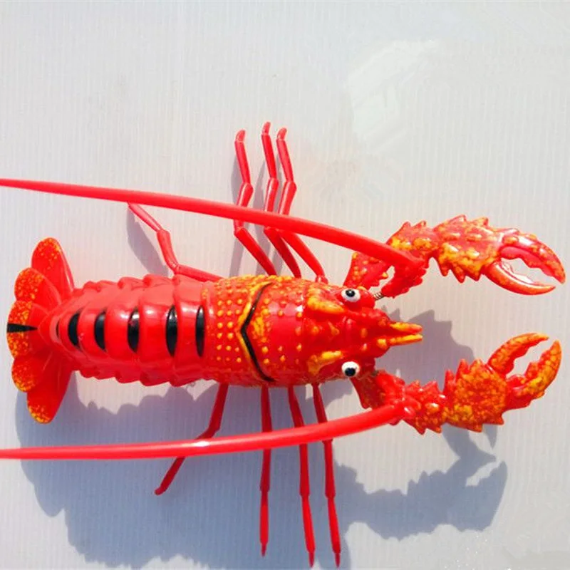 Big Lobster Crab Fridge Magnet Soft PVC Simulated Animals Refrigerator Magnetic Stickers Kids Toys Home Kitchen Decoration Gift