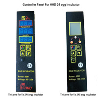 HHD 24 egg incubator Spare Parts Digital Automatic Temperature Computer Chicken Egg Incubator Controller Panel 110V 220V