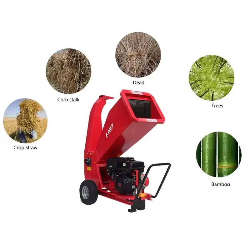 AYS6600 Diesel Wood Chipper – 70mm Chipping Capacity 2800rpm Blade Speed Customer-Favorite Diesel