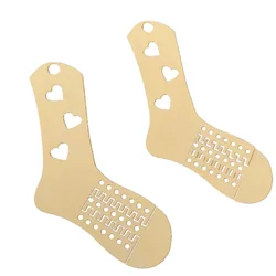 2 PCs/ Set Of Wooden Socks Telescopic Model Hand DIY Socks Knitting Machine Adjustable Multifunctional Display Board