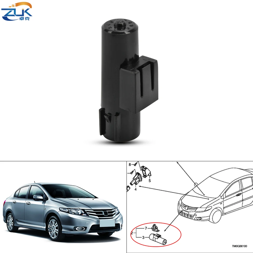 ZUK For Honda ACCORD 2003-2013 Car Accessories Ambient Outdoor Air Temperature Sensor For CITY 2009-2014 For CIVIC 2001-2013