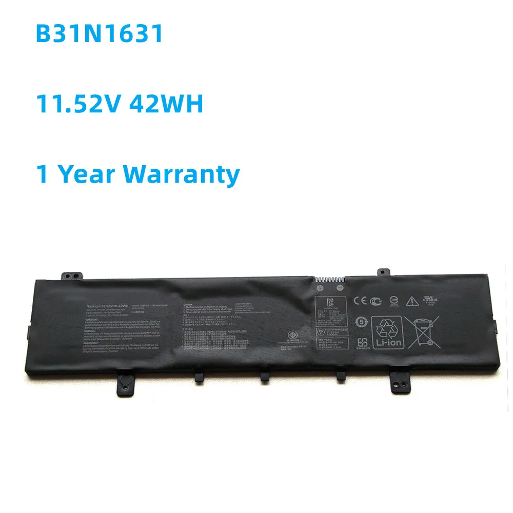 

NEW B31N1631 11.52V 42WH Laptop Battery For ASUS VivoBook 15 X505ZA X505BA X505BP F505 F505ZA F505BA X505ZA-BQ012T X505BA-1A