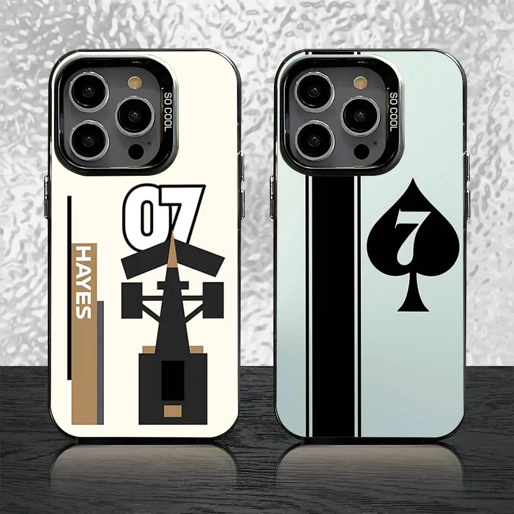 

S-Sonny Hayes B-Brad P-Pitt Phone Case For iPhone 16,15,14,13,12,11,Pro,XS,Max,Plus,Mini,SE Black Candy Matte Shockproof Cover