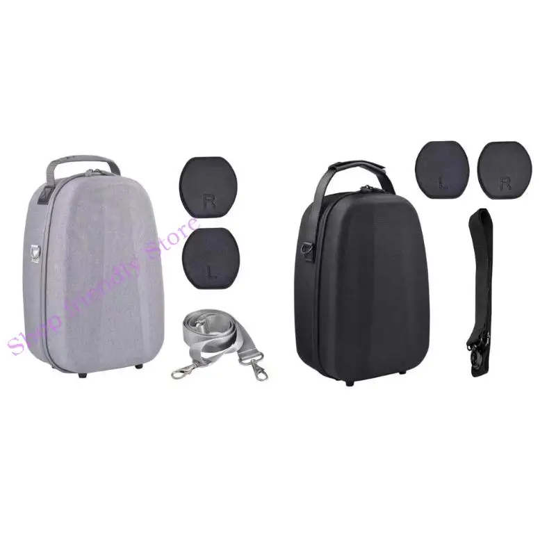 

594A Wear-resistant Box Carrying Bag for PS VR2 Headset Bag Lens Caps Holder Bag Protective Cover Dirt-resistant Holder
