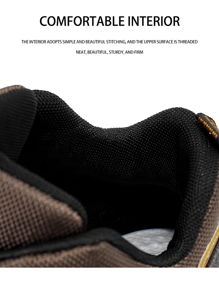 Modische, bequeme und vielseitige Herren-High-Top-Wanderstiefel in großen Größen, ideal für Outdoor-Aktivitäten, Bergsteigen und Reisen, als Geburtstagsgeschenk oder Weihnachtsgeschenk geeignet. – Detail 6