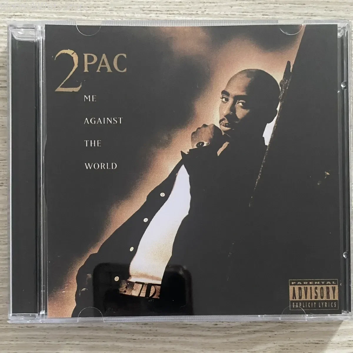 Mainland China Version 2Pac Me Against The World R&B Hip Hop CD Album, Intro Track Music Record for Car Walkman Collection Box