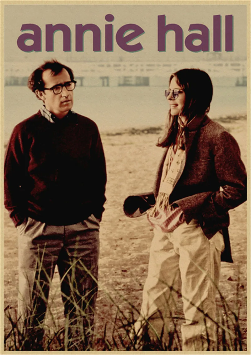 Anime Movie Woody Allen Vintage Retro Painting Core Picture Cafe Bedroom Living Sofa Wall Art Home Decor Quality Canvas Poster